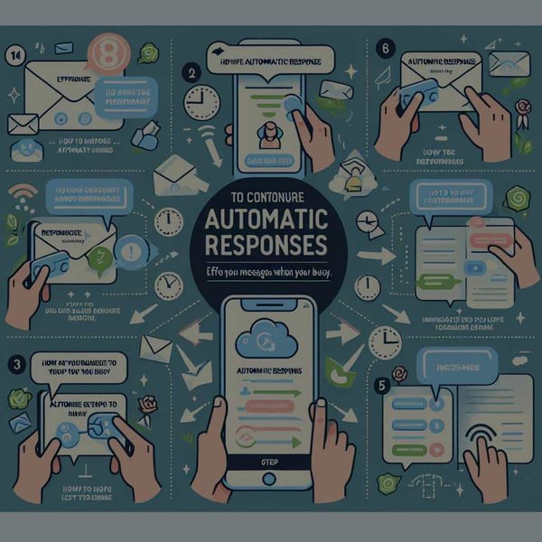 Comment configurer des réponses automatiques pour gérer efficacement vos messages lorsque vous êtes occupé ?