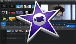 logiciel de montage vidéo - iMovie